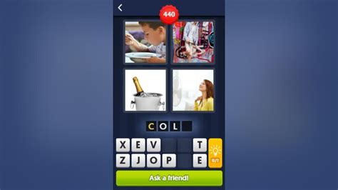 four pics one word level 440  We update our database every day with new answers